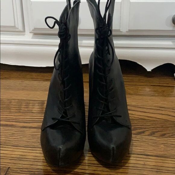 Betsey Johnson Lilly Ankle Platform Boots - Picture 2 of 7